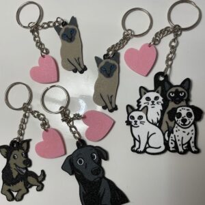 Llavero mascota Doble - KYV001